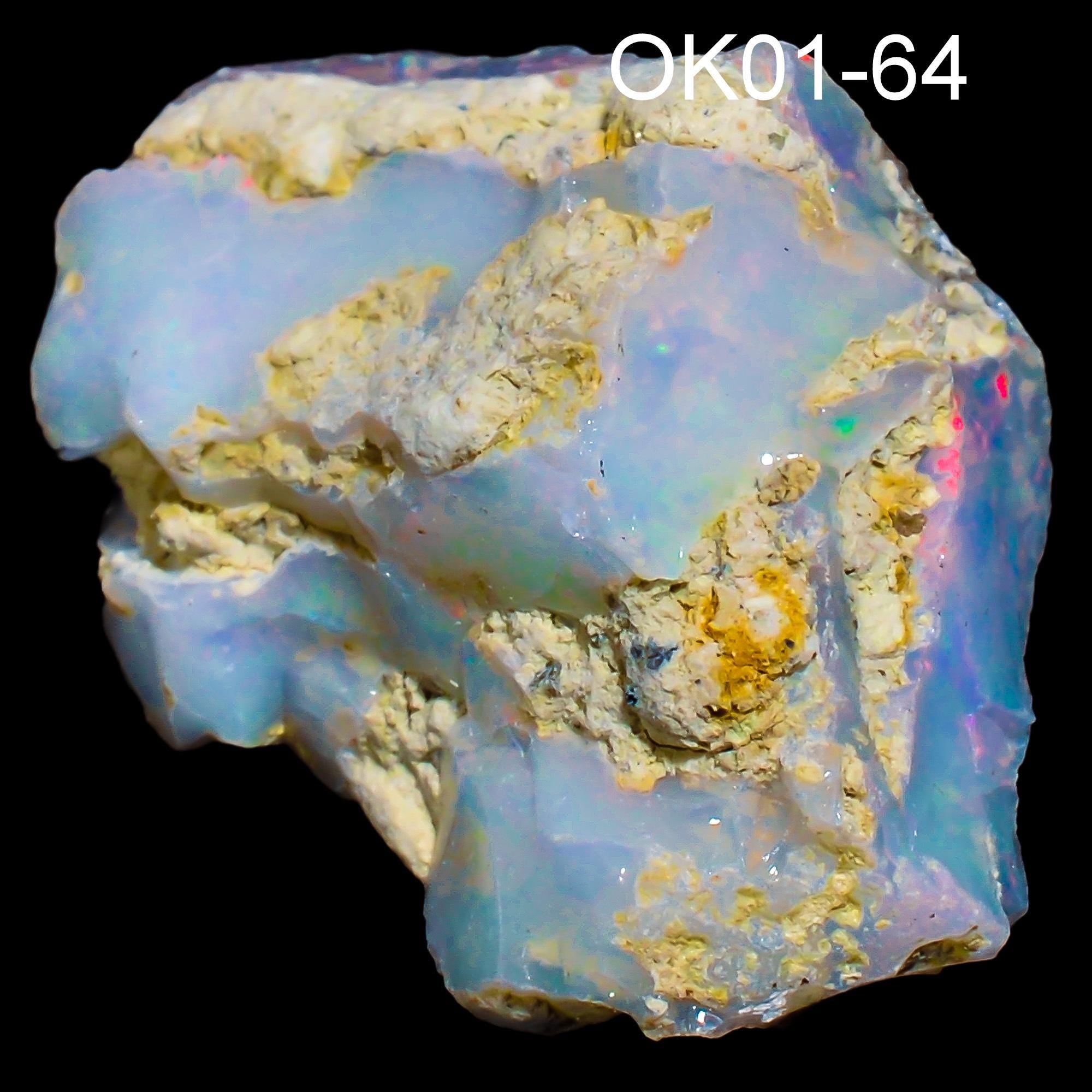 Natural Raw Opal Crystals and Wholesale Tiny Ethiopian Fire Opals