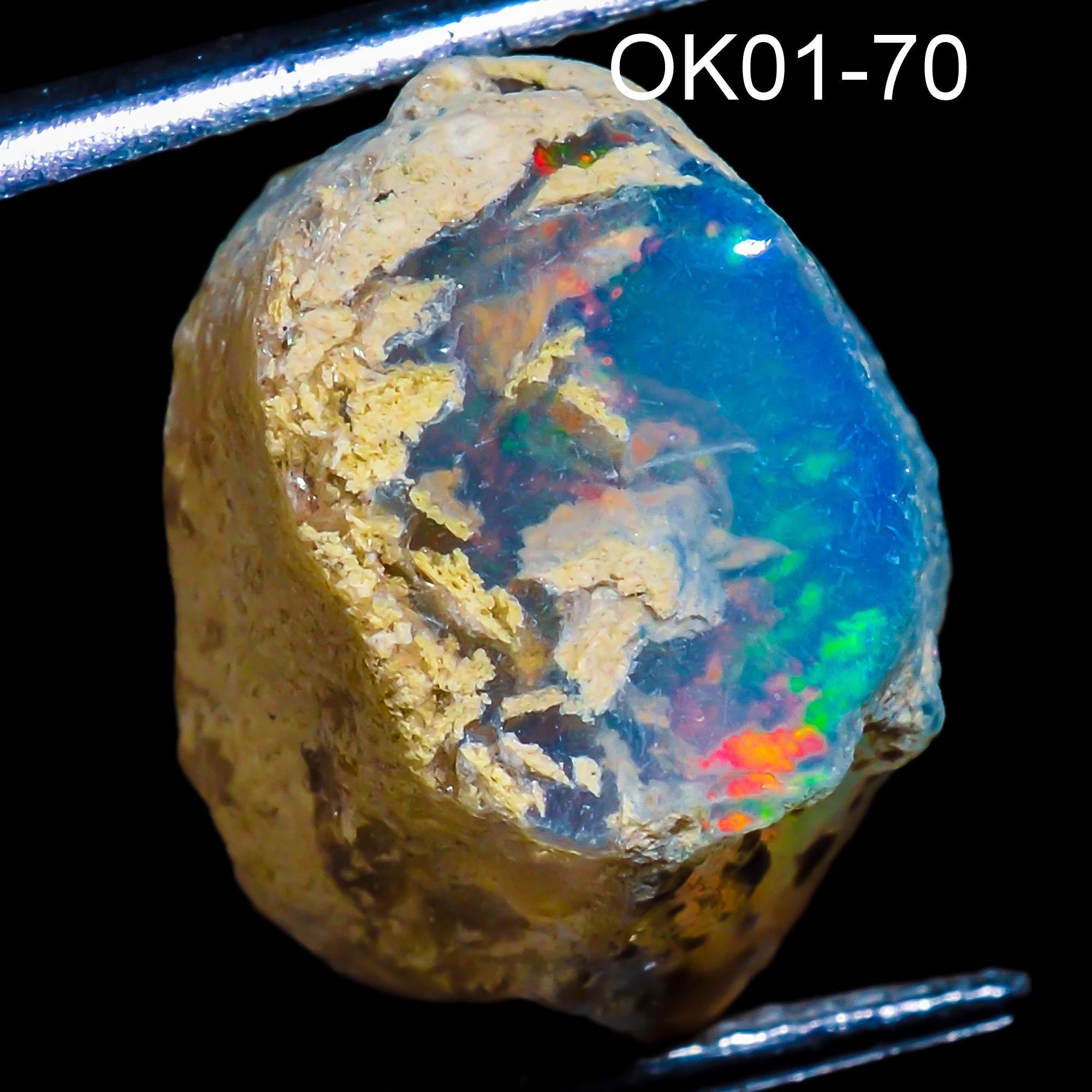 A+ raw opal stones 