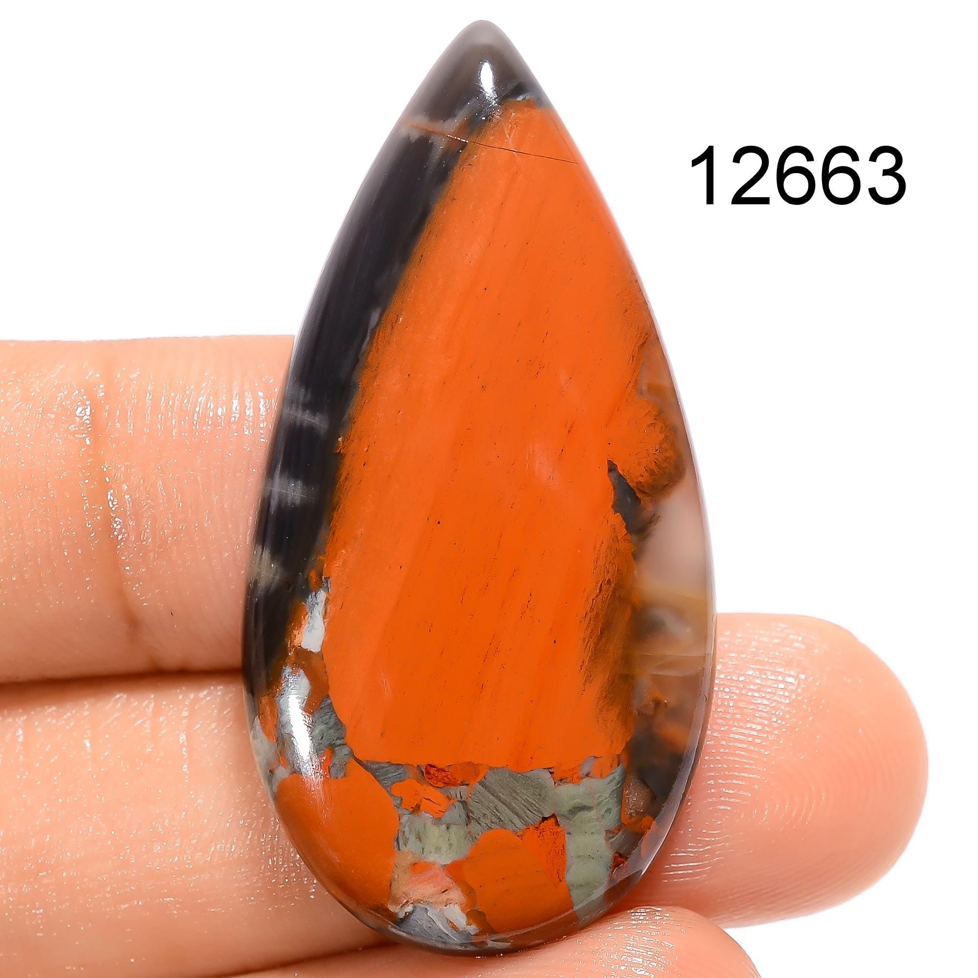 AAA Rainbow Jasper Cabochon, Mix Shape Loose gemstone For Pendant Jewelry - image 3
