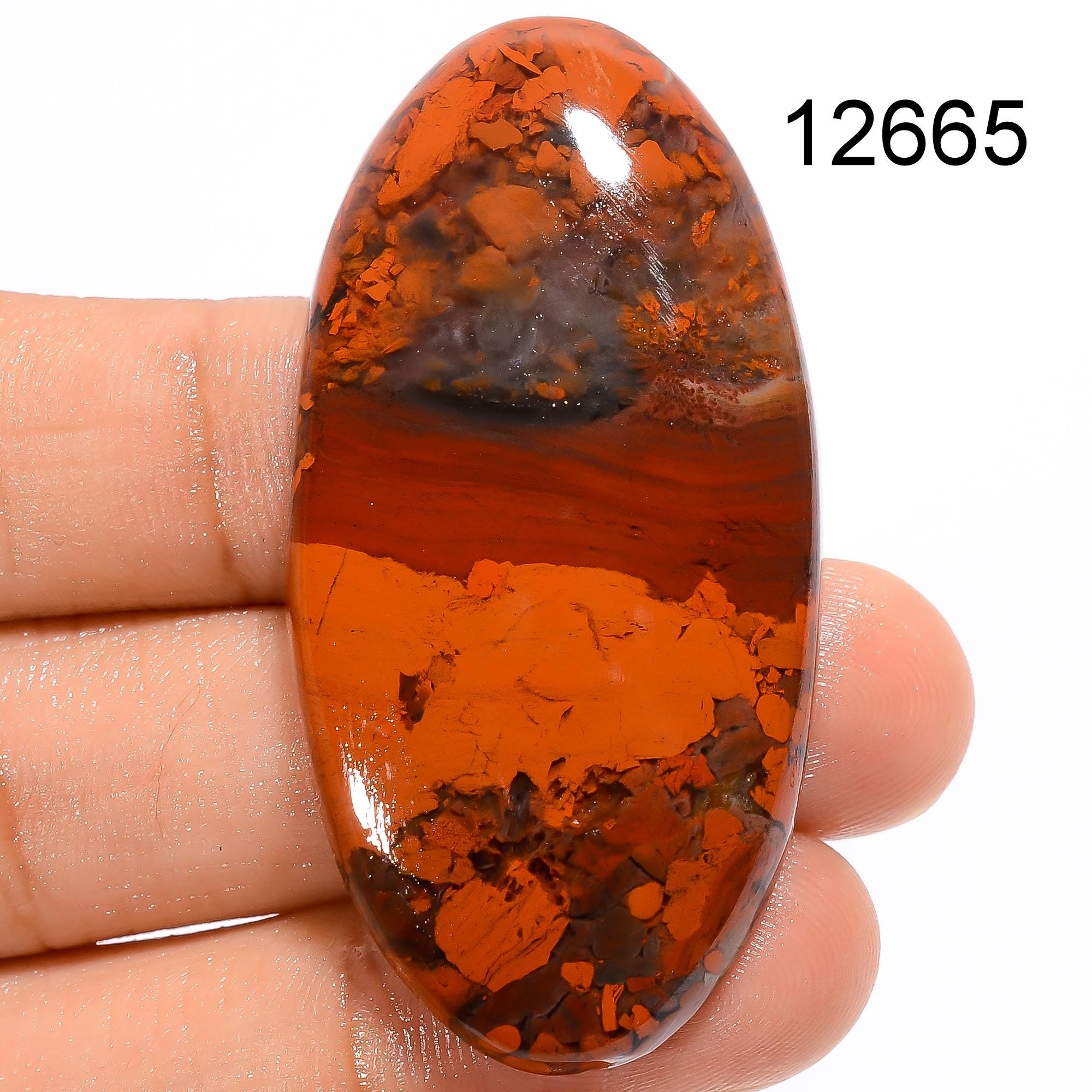 AAA Rainbow Jasper Cabochon, Mix Shape Loose gemstone For Pendant Jewelry - image 4
