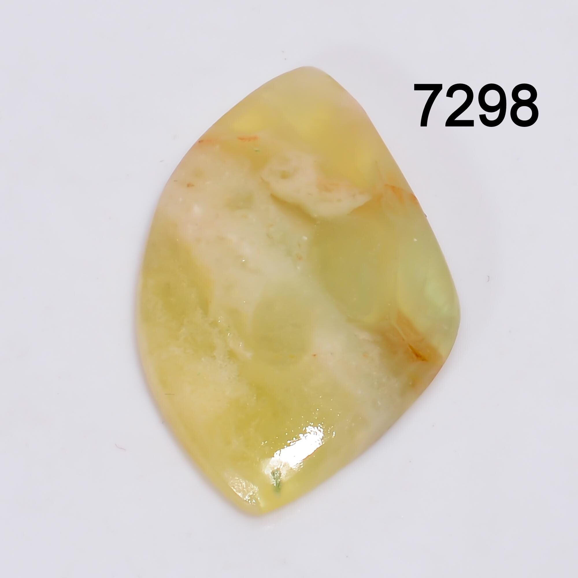 Blue John Gemstone Cabochon: Rainbow Fluorite Loose Gemstone for Jewelry - image 6
