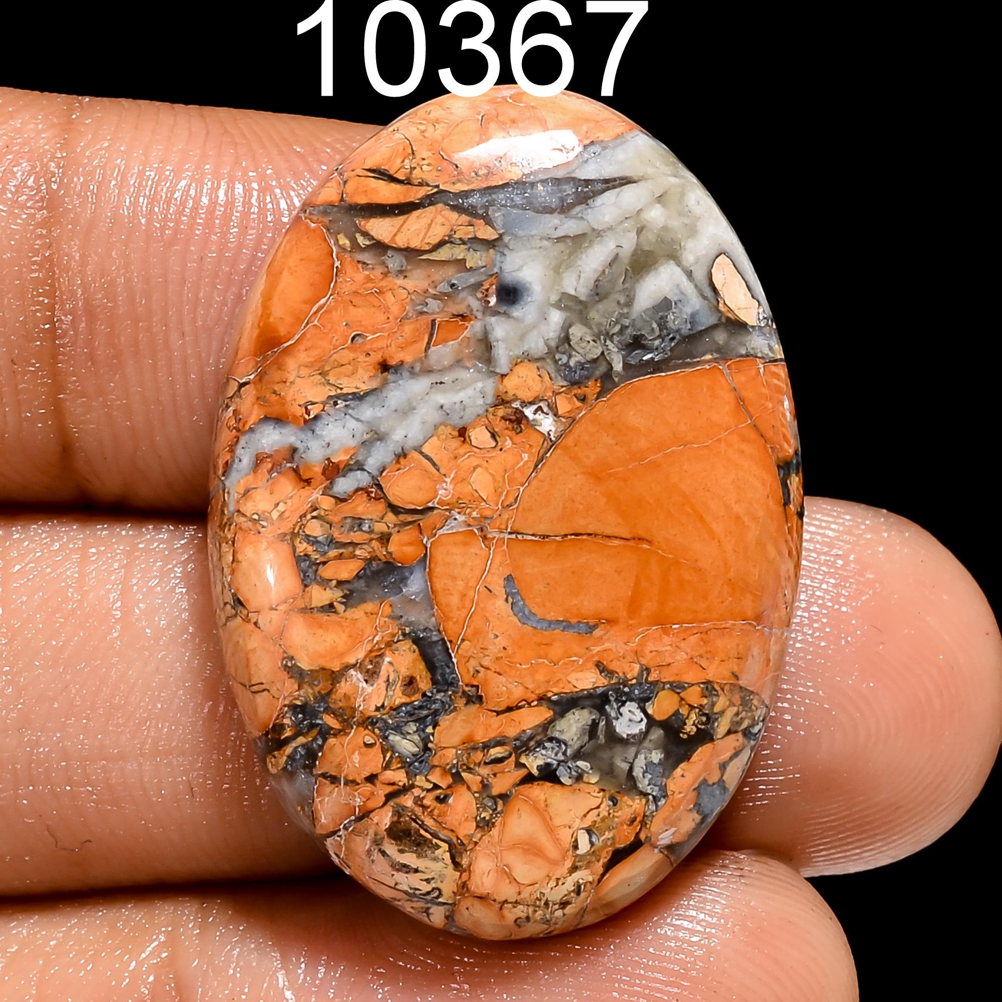 Natural Maligano Jasper Cabochon, Mix Shape Gemstone - image 5
