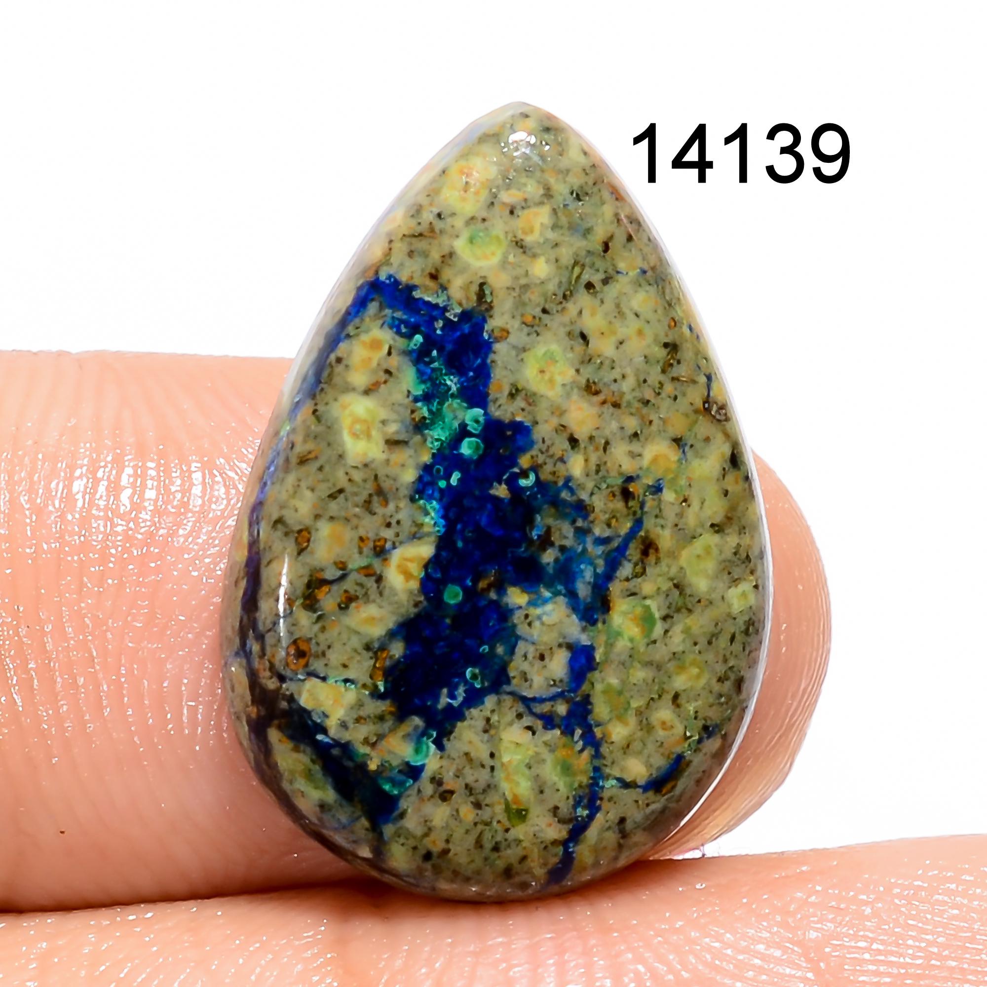 Rare Azurite  Gemstone, Semi Precious Azurite  Cabochon. - image 5