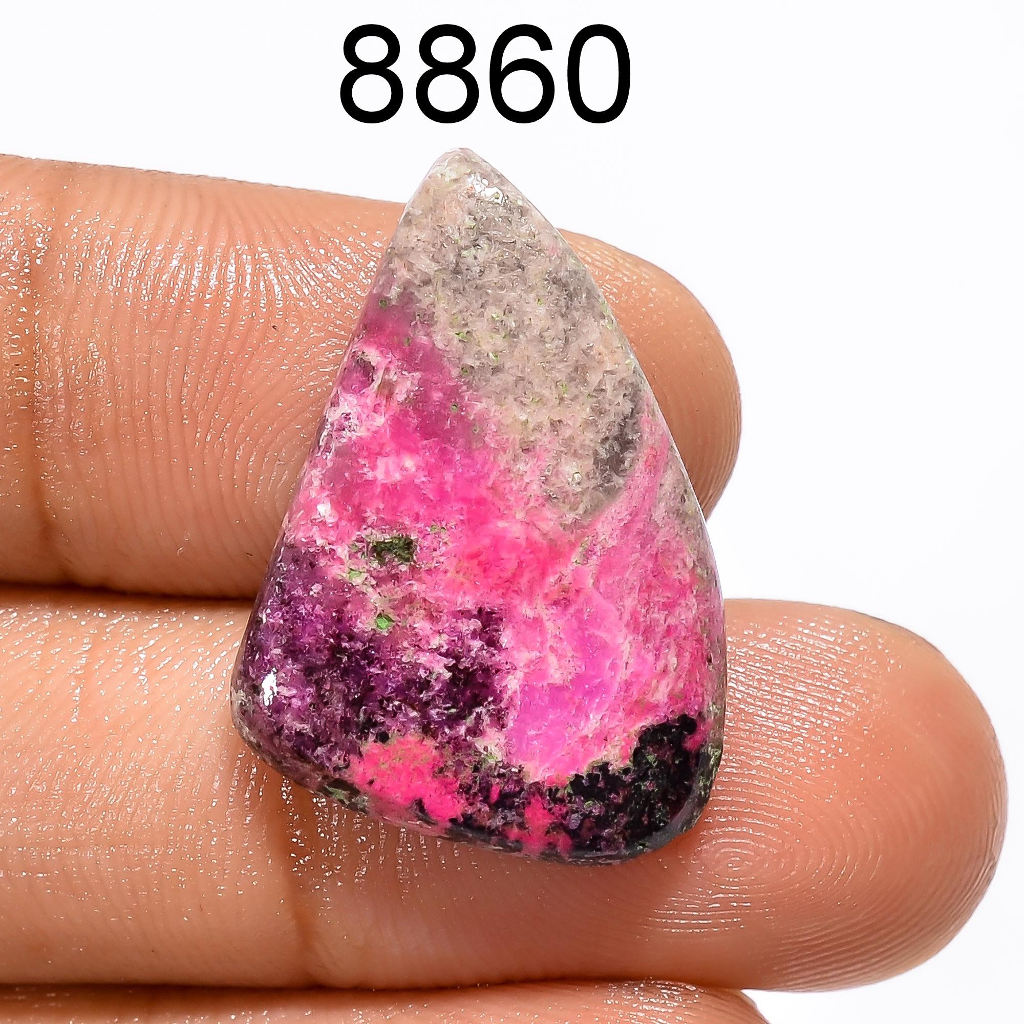 Natural Pink Cobalt Gemstone, Designer Cabochon Crystal, DIY-ART-CRAFTS Pendant. - image 5