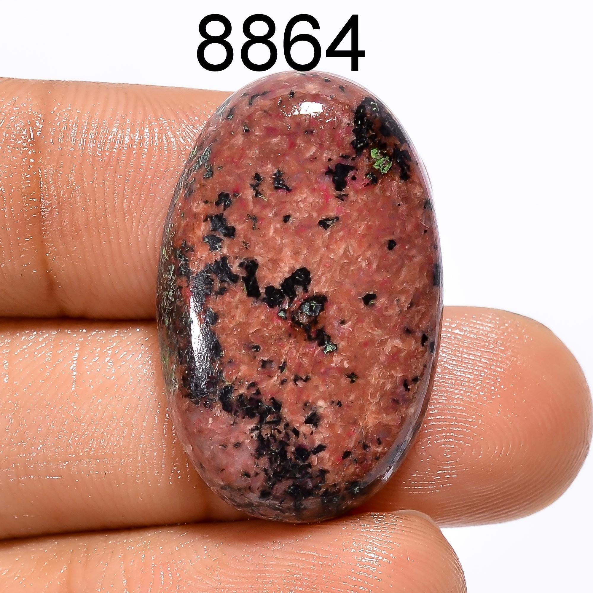 Natural Pink Cobalt Gemstone, Designer Cabochon Crystal, DIY-ART-CRAFTS Pendant. - image 3