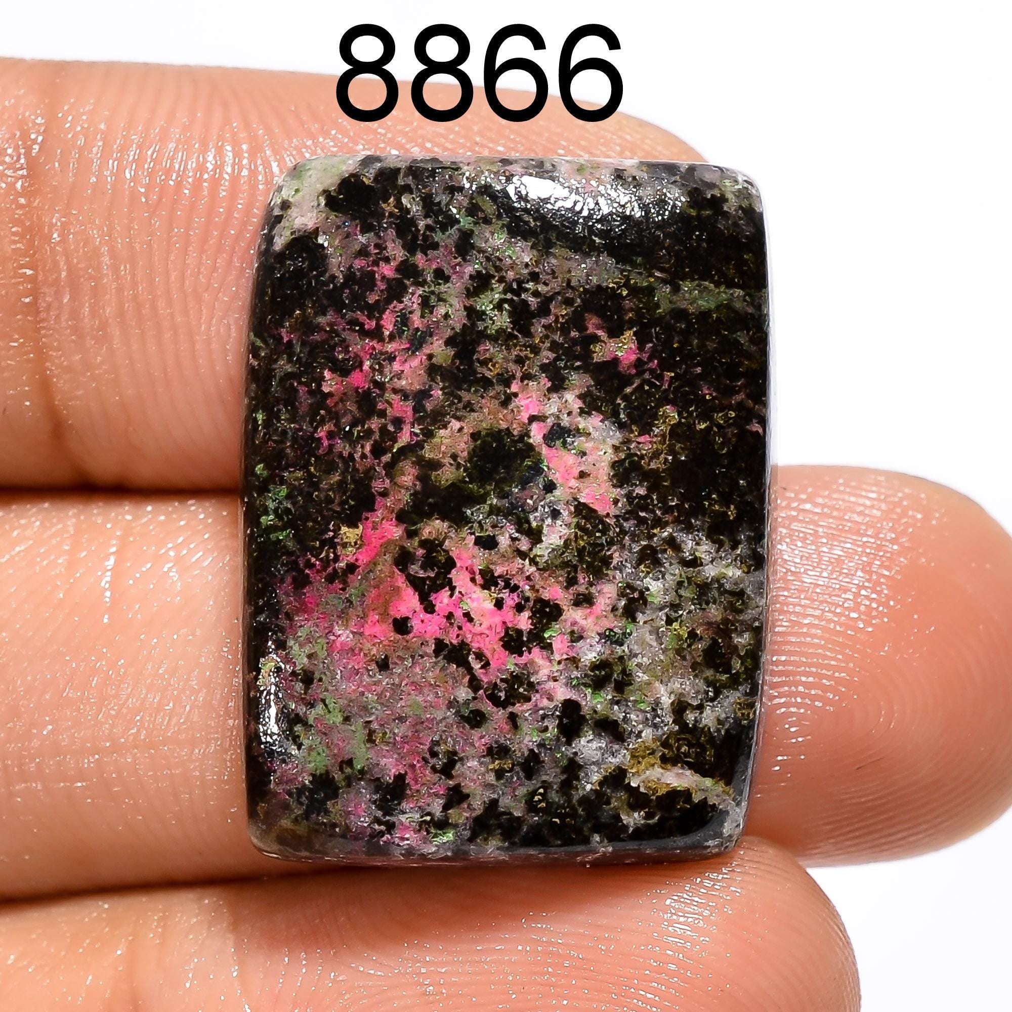 Natural Pink Cobalt Gemstone, Designer Cabochon Crystal, DIY-ART-CRAFTS Pendant. - image 4