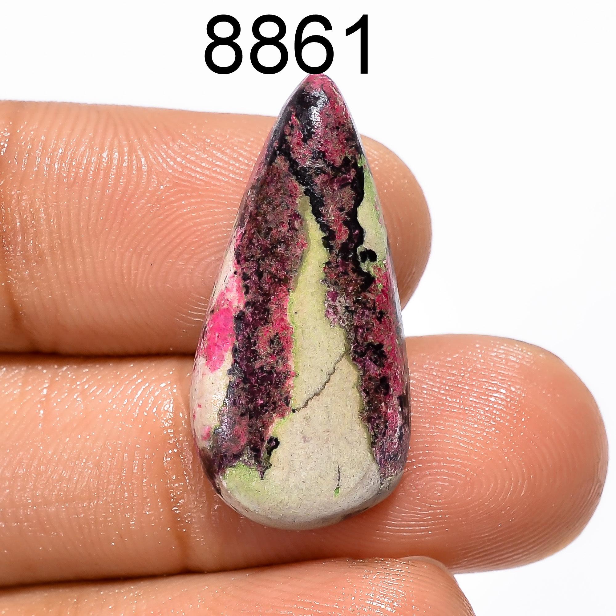 Natural Pink Cobalt Gemstone, Designer Cabochon Crystal, DIY-ART-CRAFTS Pendant.