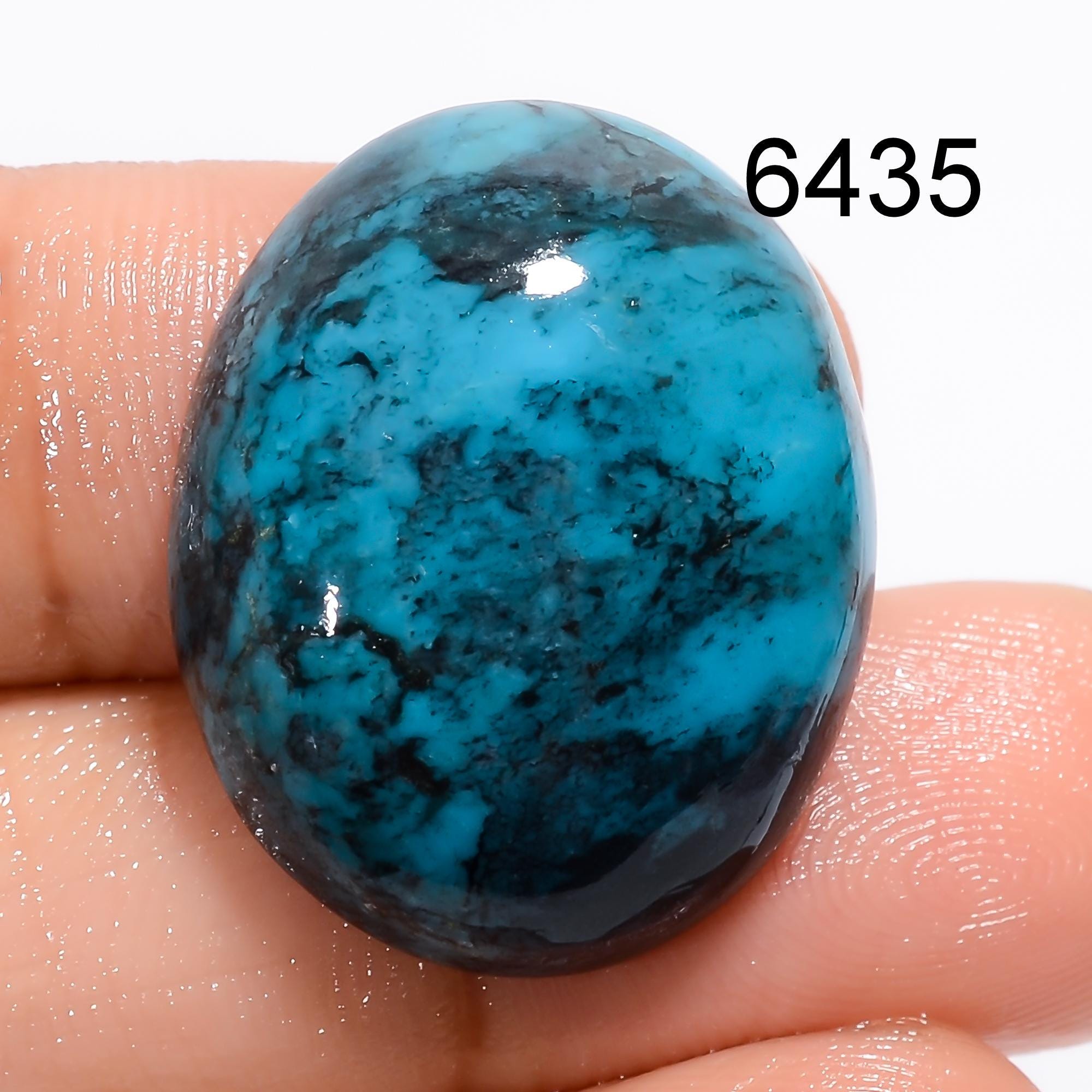 AAA Tibetan Turquoise Cabochon: Loose Gemstone - image 9