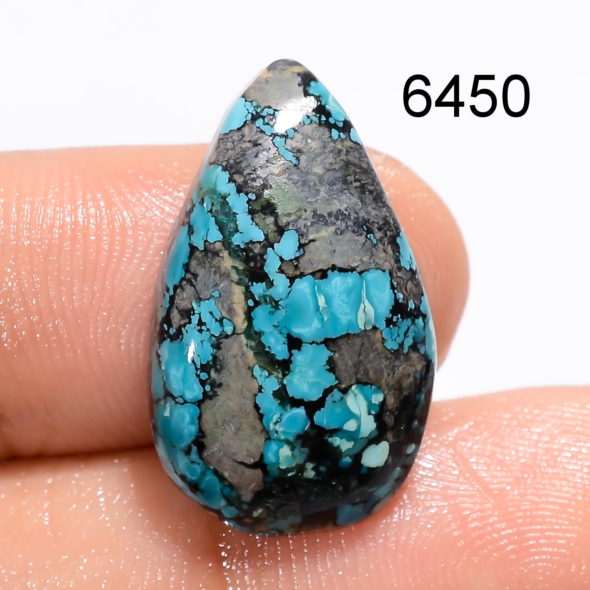 AAA Tibetan Turquoise Cabochon: Loose Gemstone - image 10