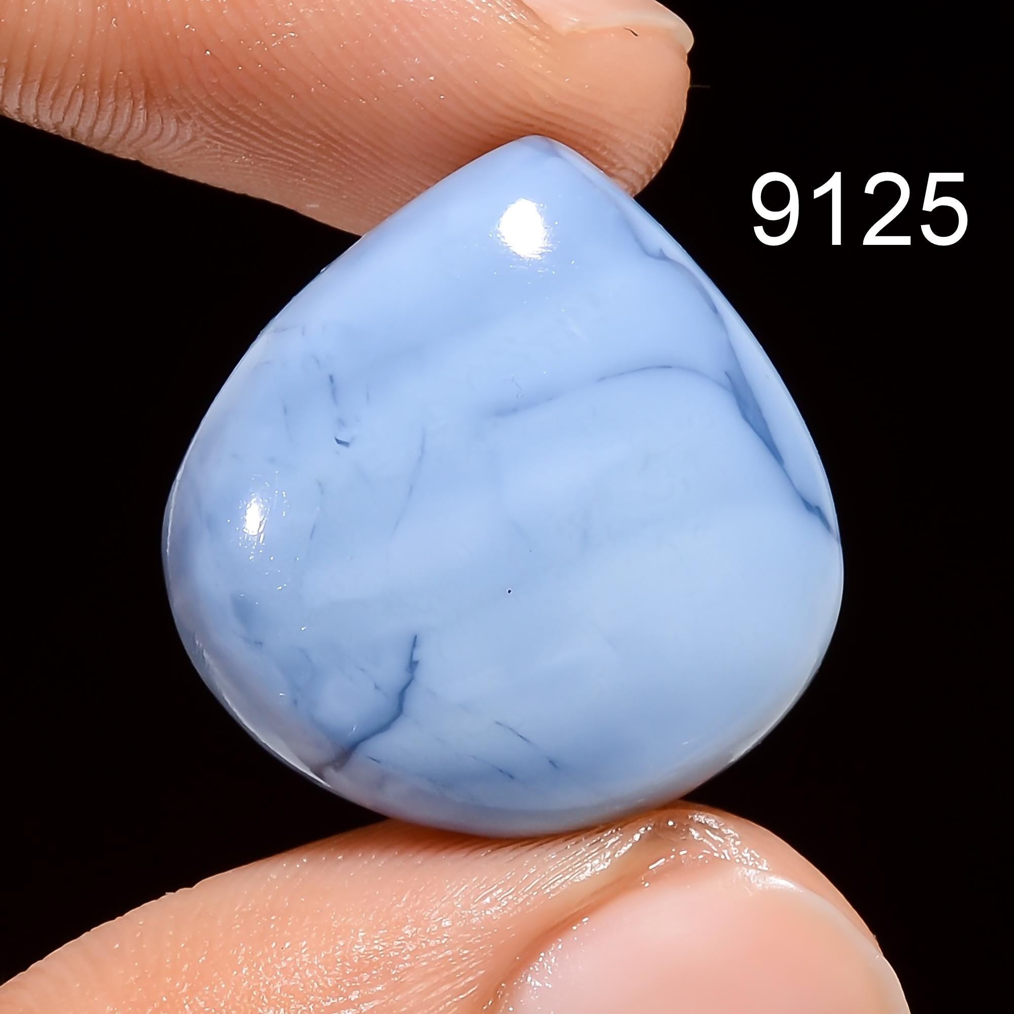 OWYHEE BLUE Opal Gemstone, Wire Wrapping Stone As Seen - image 4
