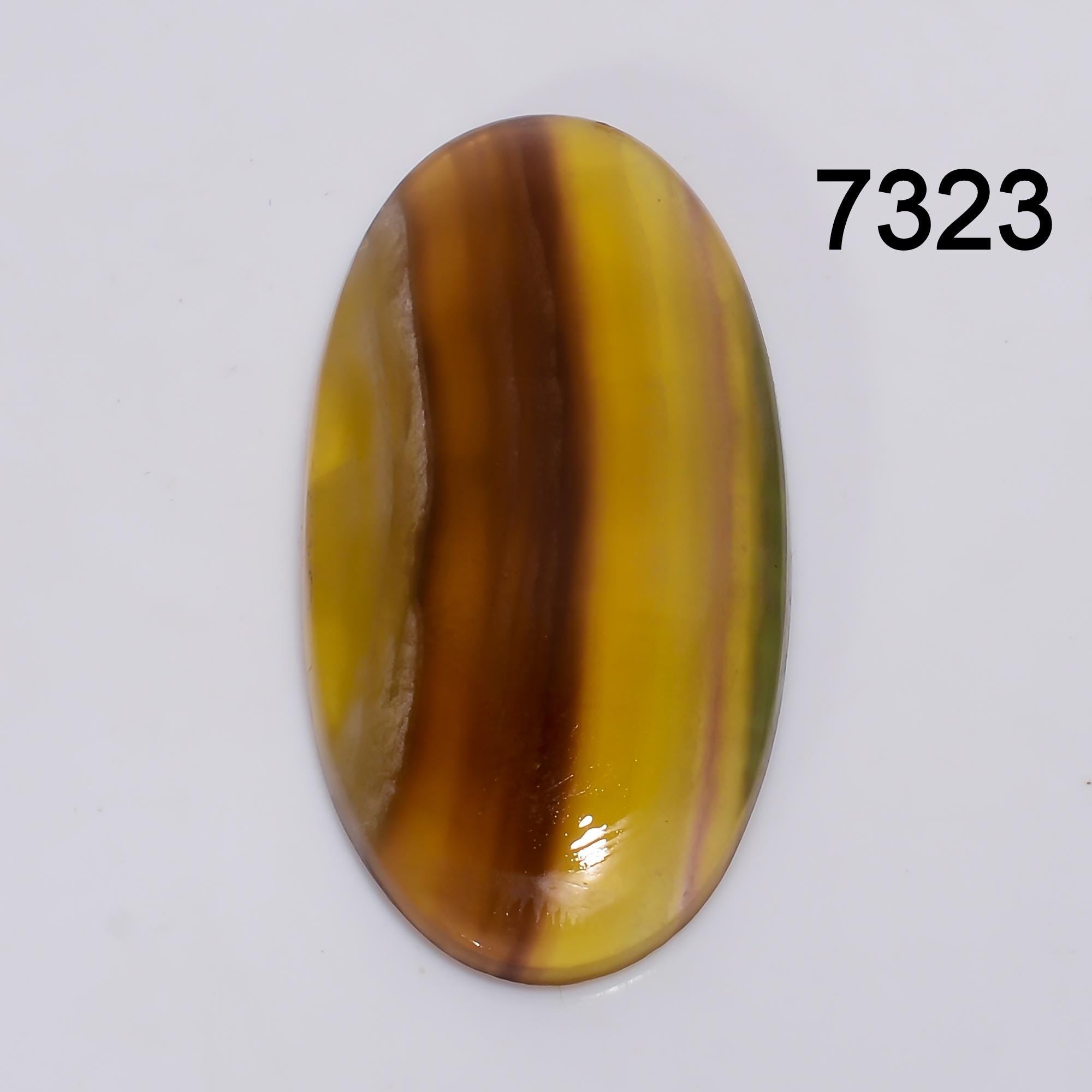 Rainbow Fluorite Cabochon, Mix Shape Loose Gemstone, Jewelry Making - image 3