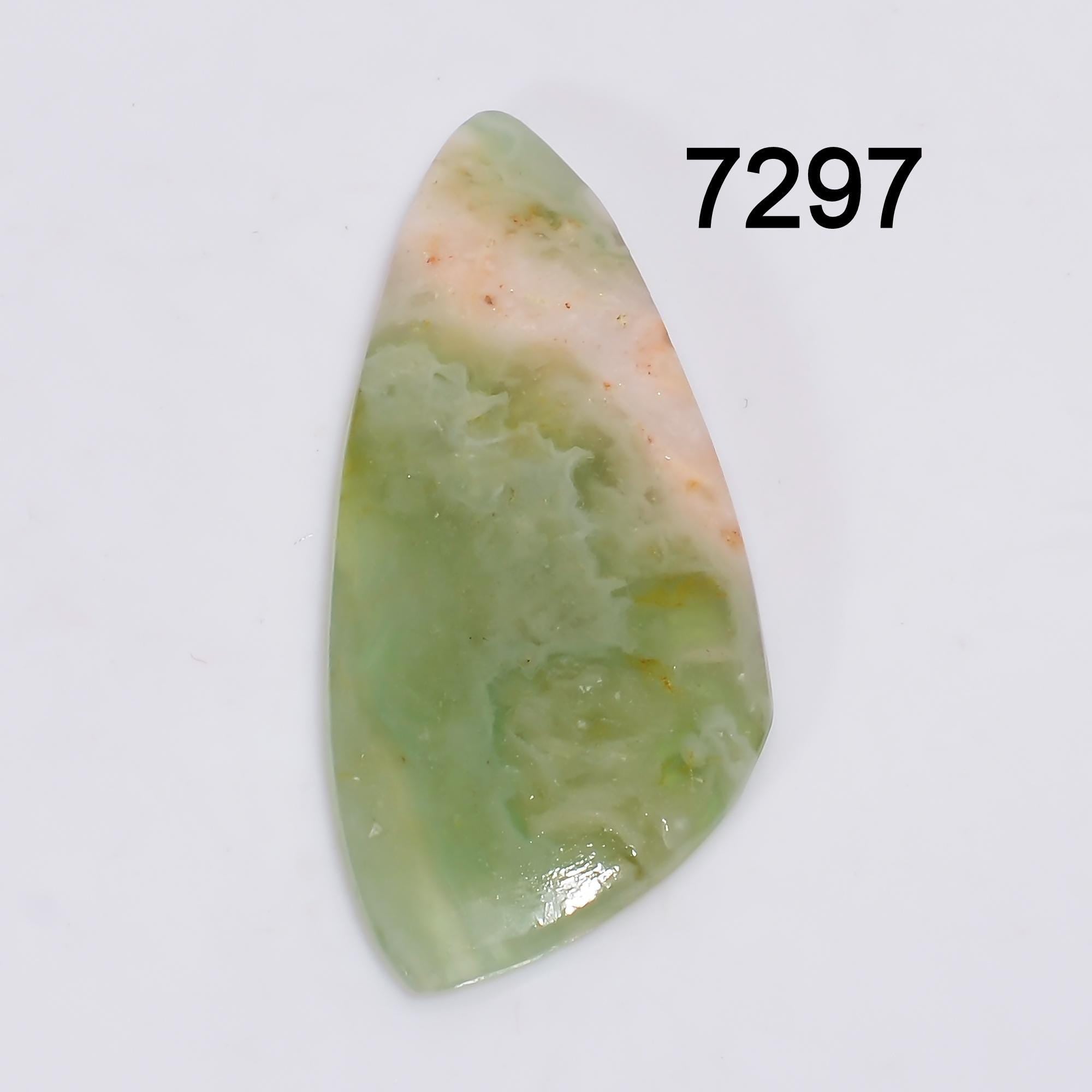 Blue John Gemstone Cabochon: Rainbow Fluorite Loose Gemstone for Jewelry - image 5