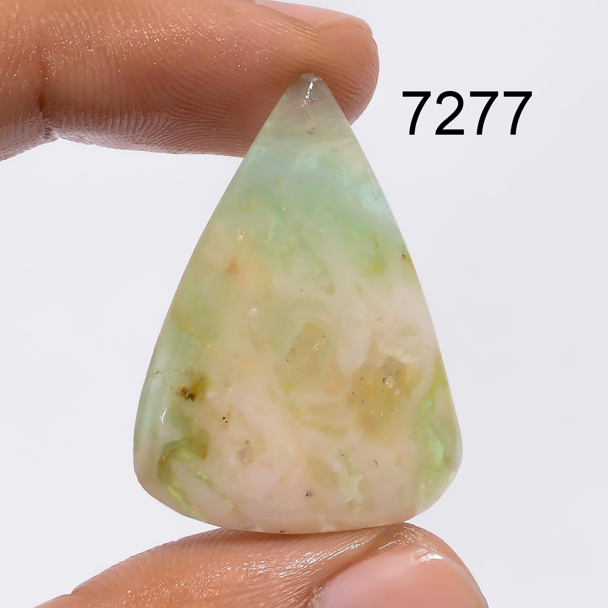 Blue John Gemstone Cabochon: Rainbow Fluorite Loose Gemstone for Jewelry - image 3
