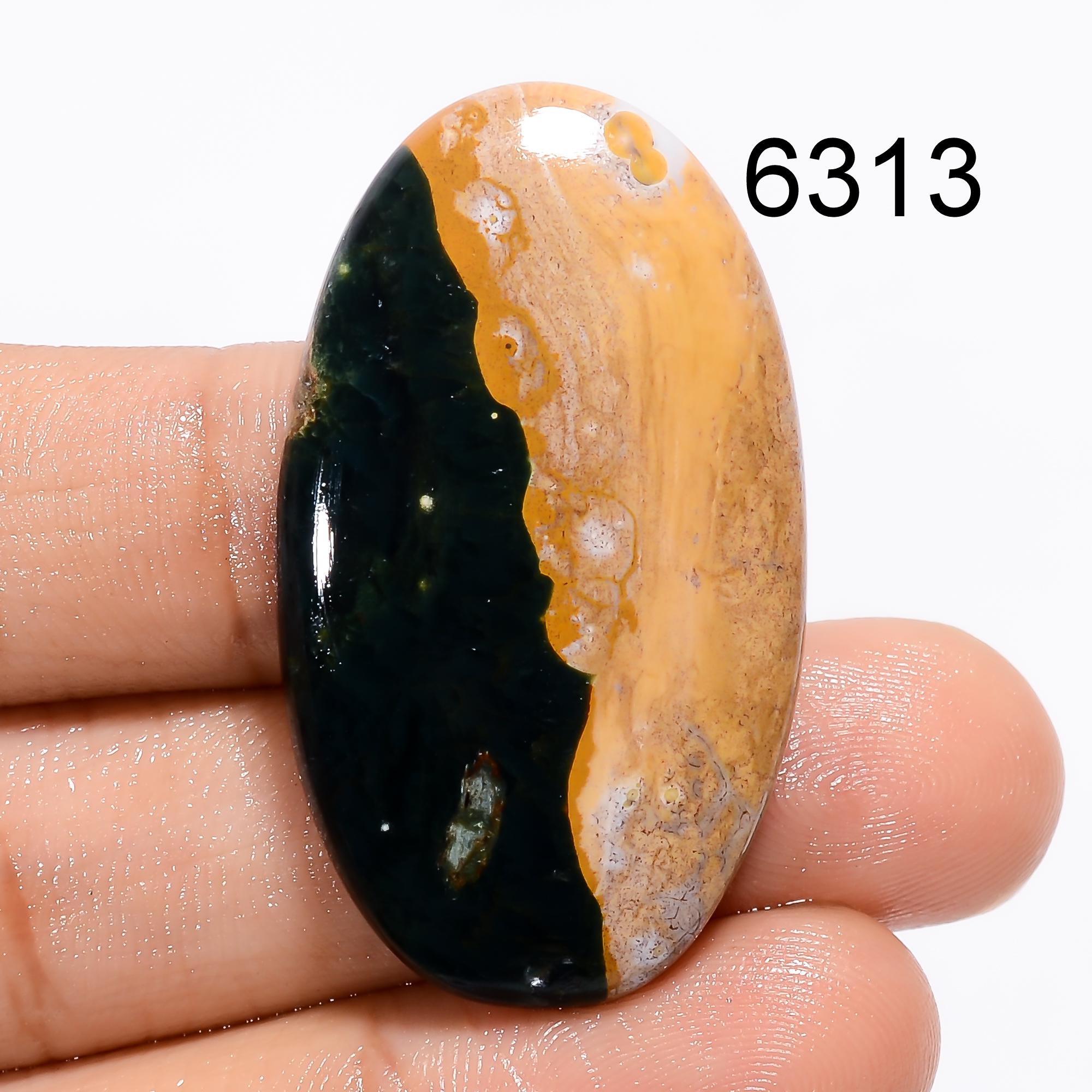 Natural Ocean Jasper Cabochon, Mix Shape Gemstone, Jewelry Making - image 6