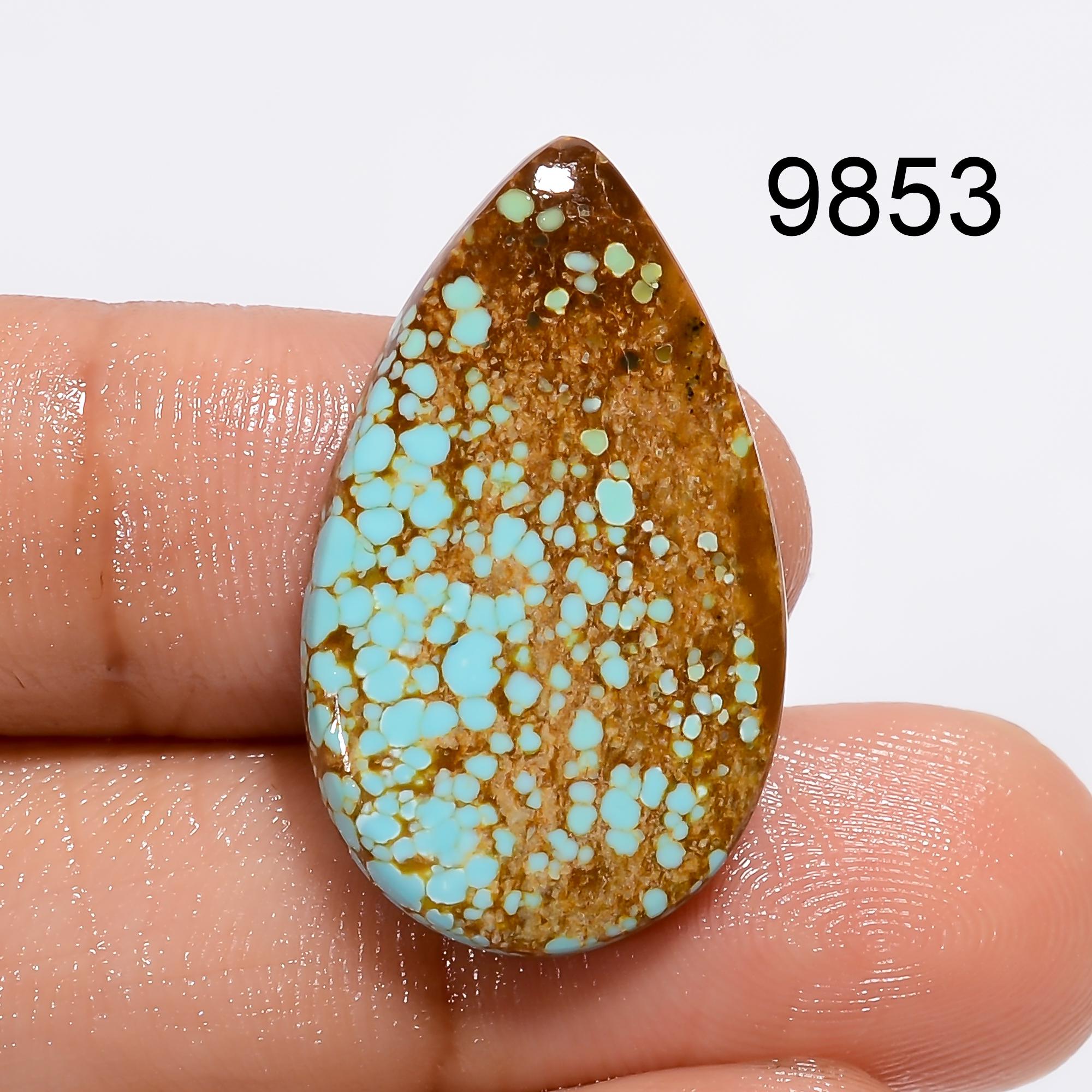 Turquoise Gemstone, Mix Shape Turquoise Cabochon, Loose Designer Crystal For Jewelry Making. - image 2