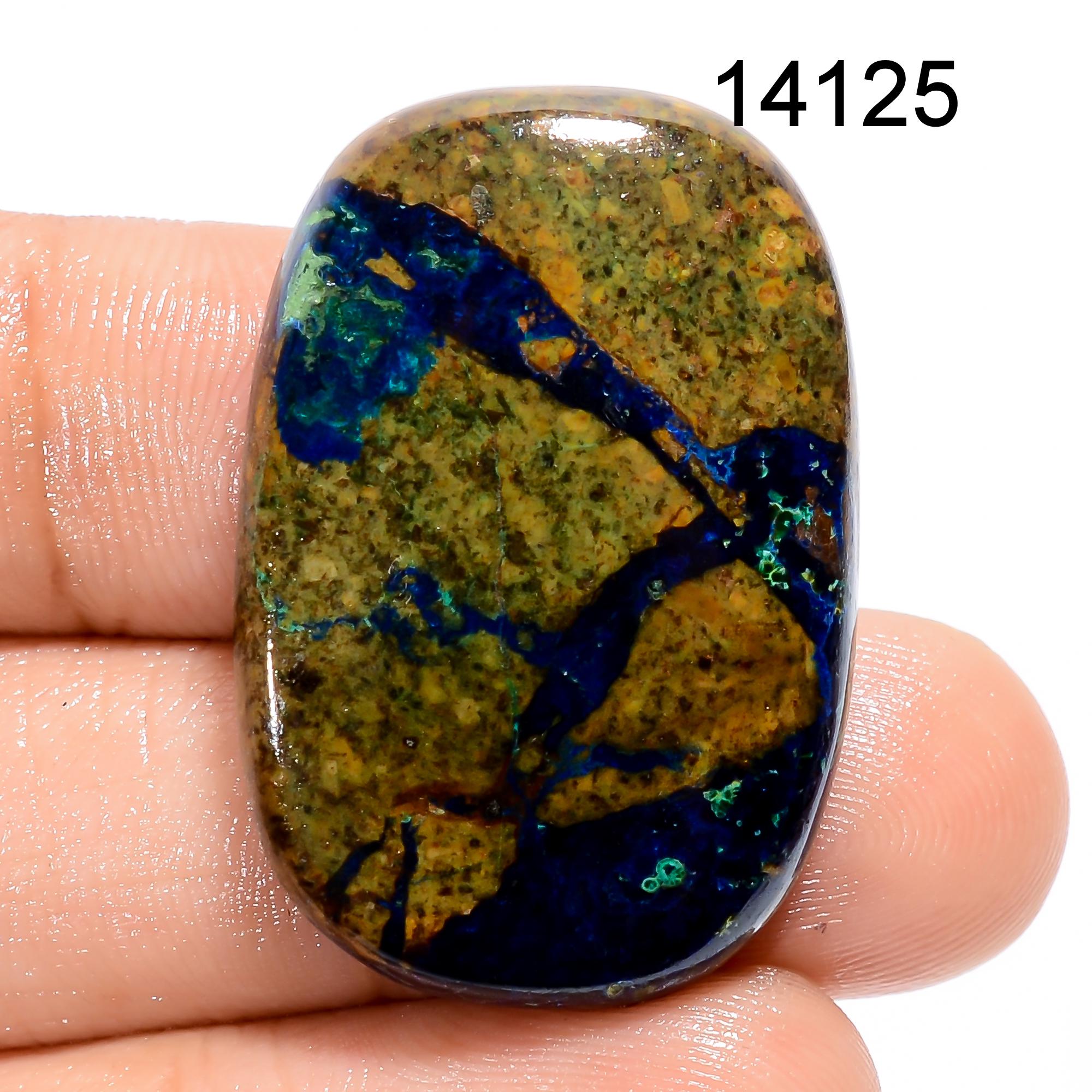 Rare Azurite  Gemstone, Semi Precious Azurite  Cabochon.