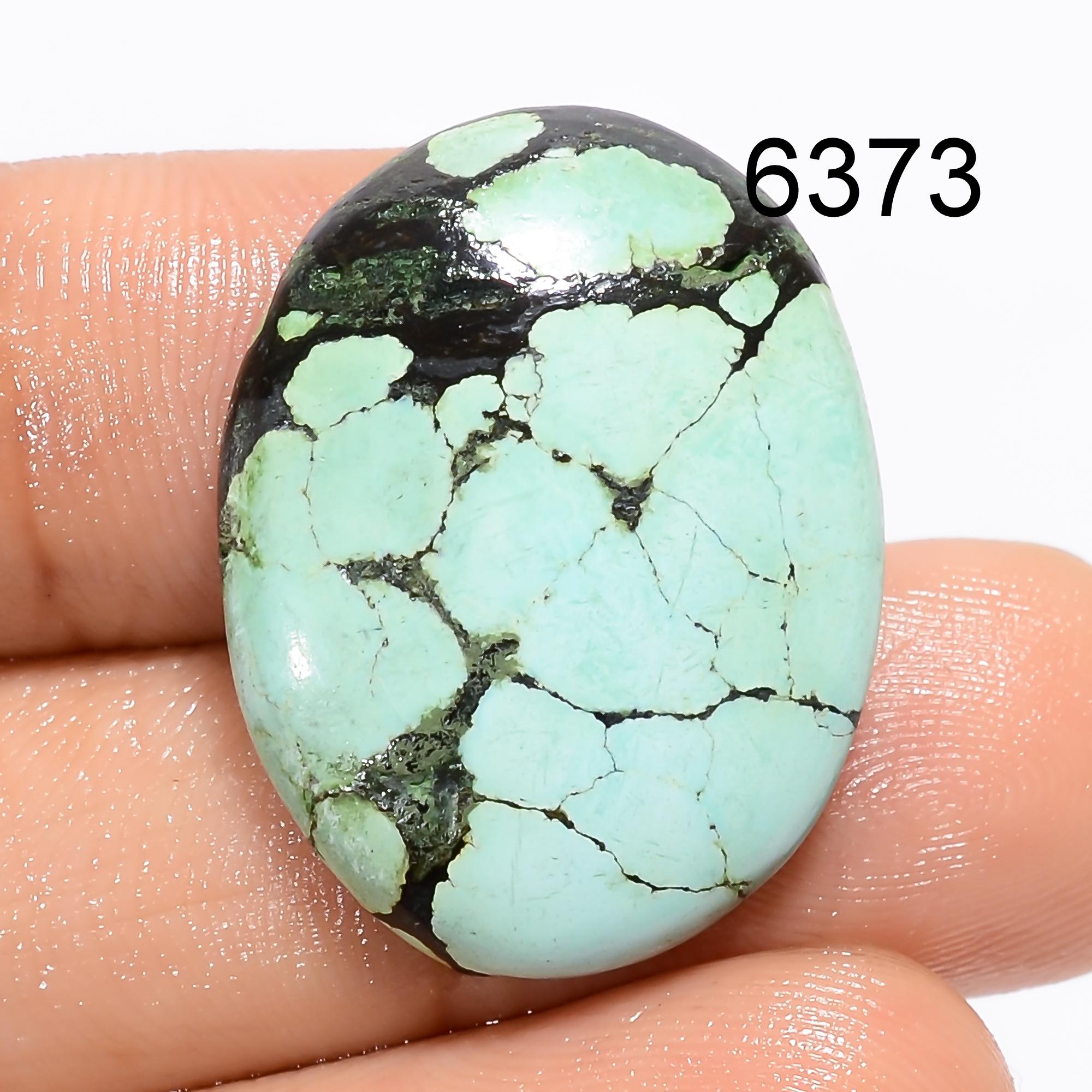 Natural Tibetan Turquoise Cabochon, AAA Quality Gemstone, Jewelry Making - image 3