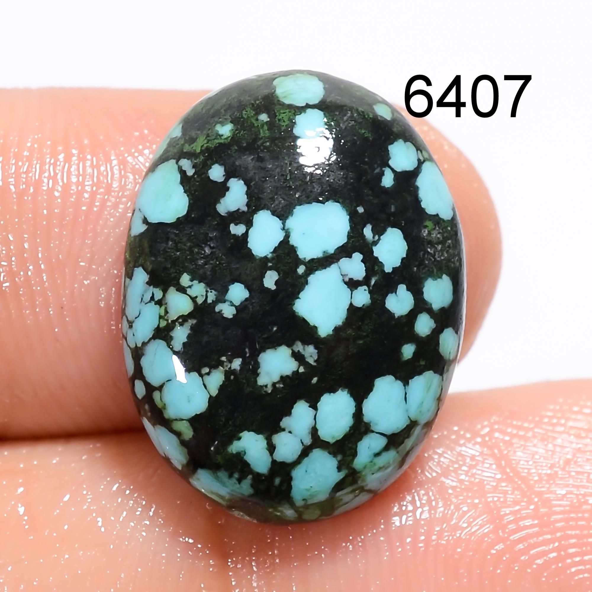 AAA Tibetan Turquoise Cabochon: Loose Gemstone - image 8
