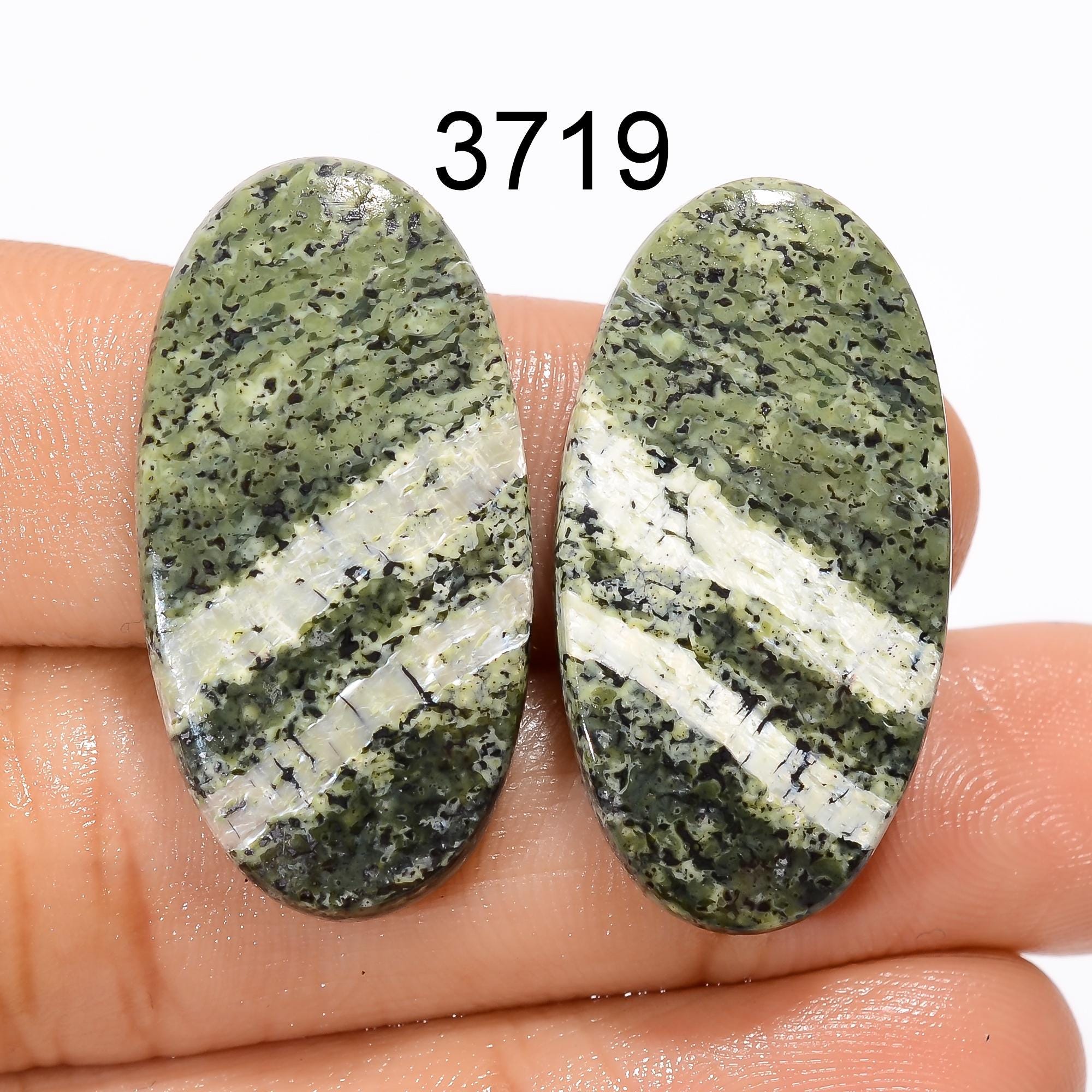 Designer Green Swiss Opal Pair Gemstone Natural Mix Shape Gemstone. - image 2