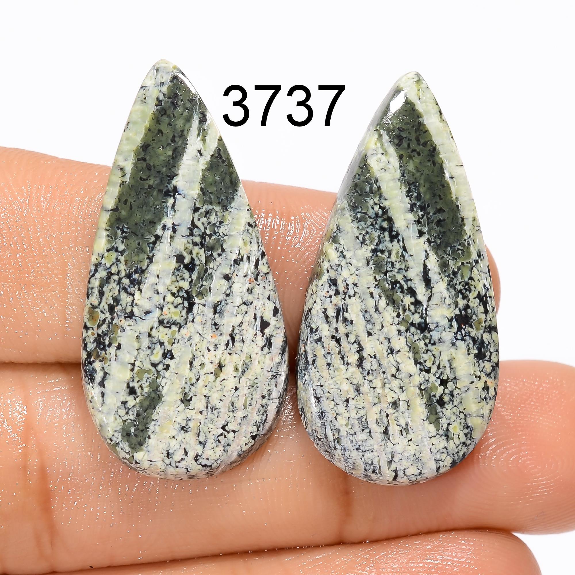 Designer Green Swiss Opal Pair Gemstone Natural Mix Shape Gemstone. - image 8