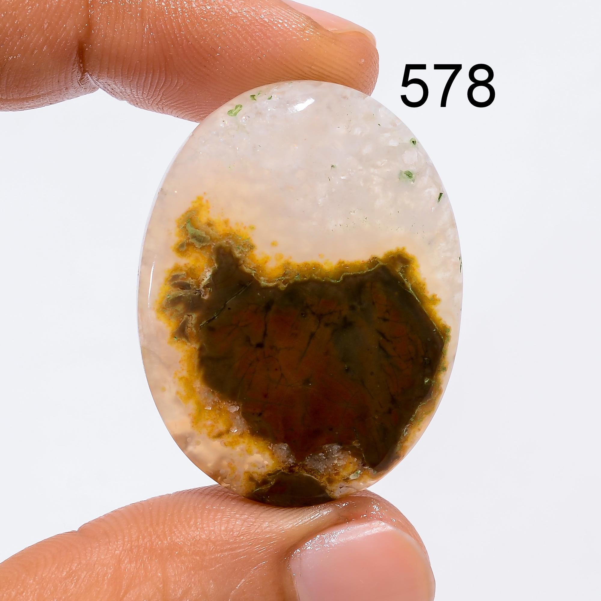 Natural Priday Ranch Gemstone Cabochon, AAA Quality Loose Pendant For Jewelry Making - image 5