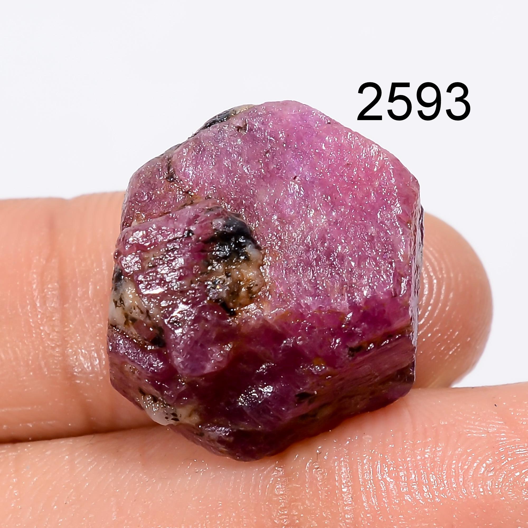 Natural Pink Ruby Gemstone in 16X14X13 mm to 21X14X12 mm size