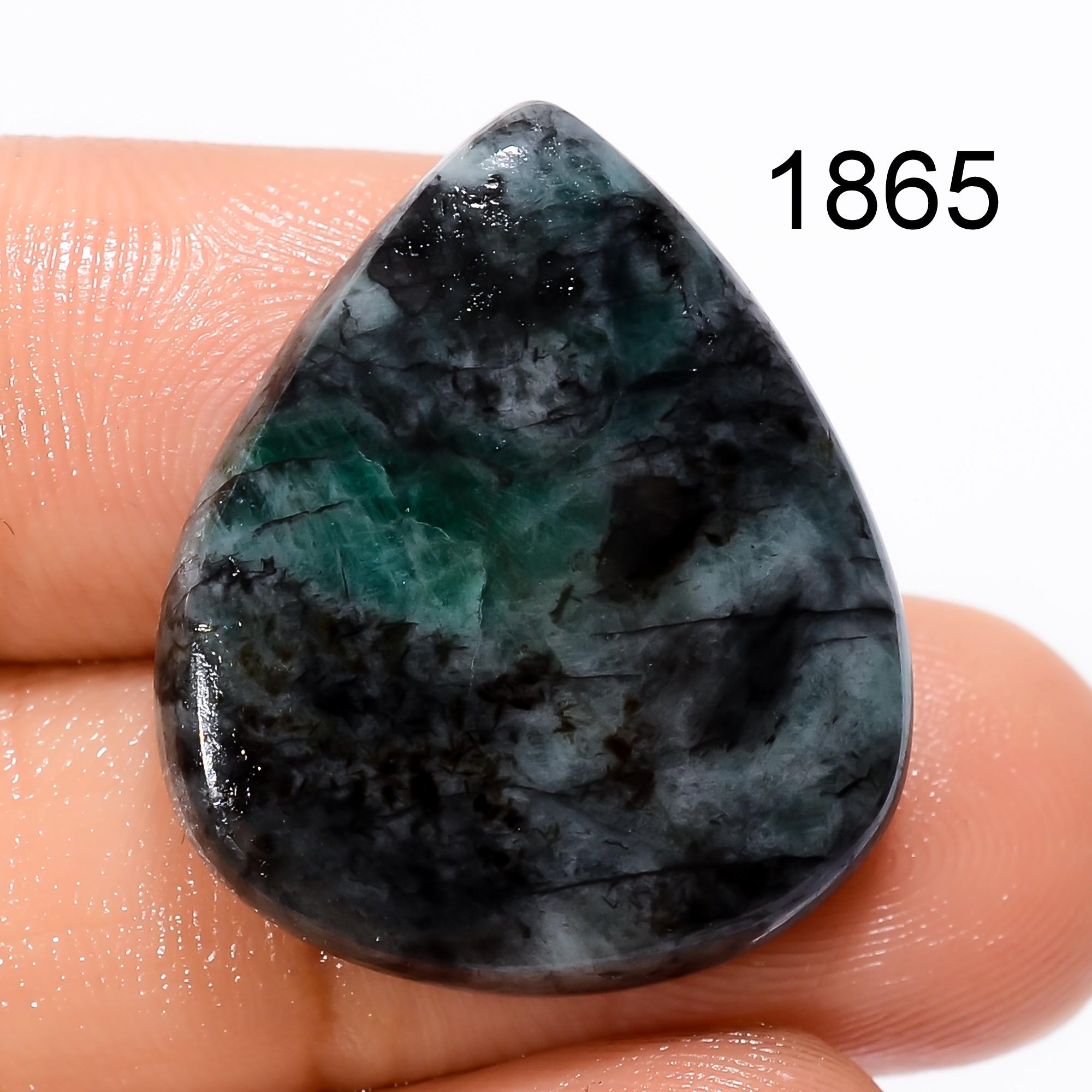 AAA Zambia Emerald Gemstone, May Birthstone, Healing Crystal - image 3