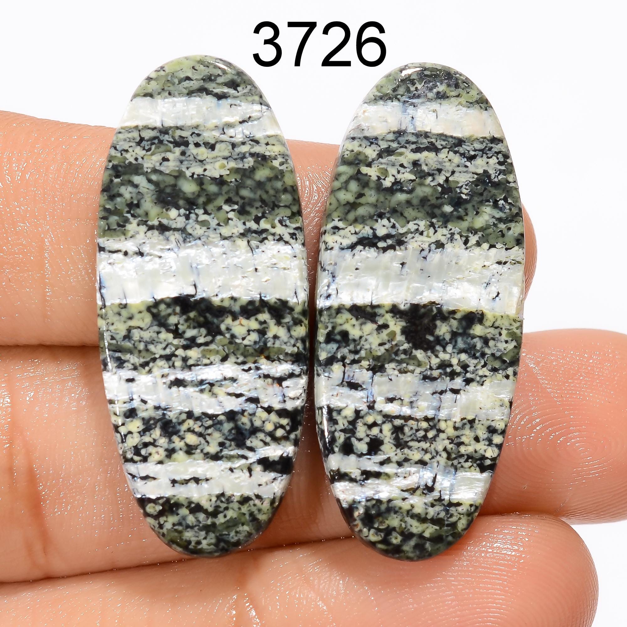 Designer Green Swiss Opal Pair Gemstone Natural Mix Shape Gemstone. - image 4