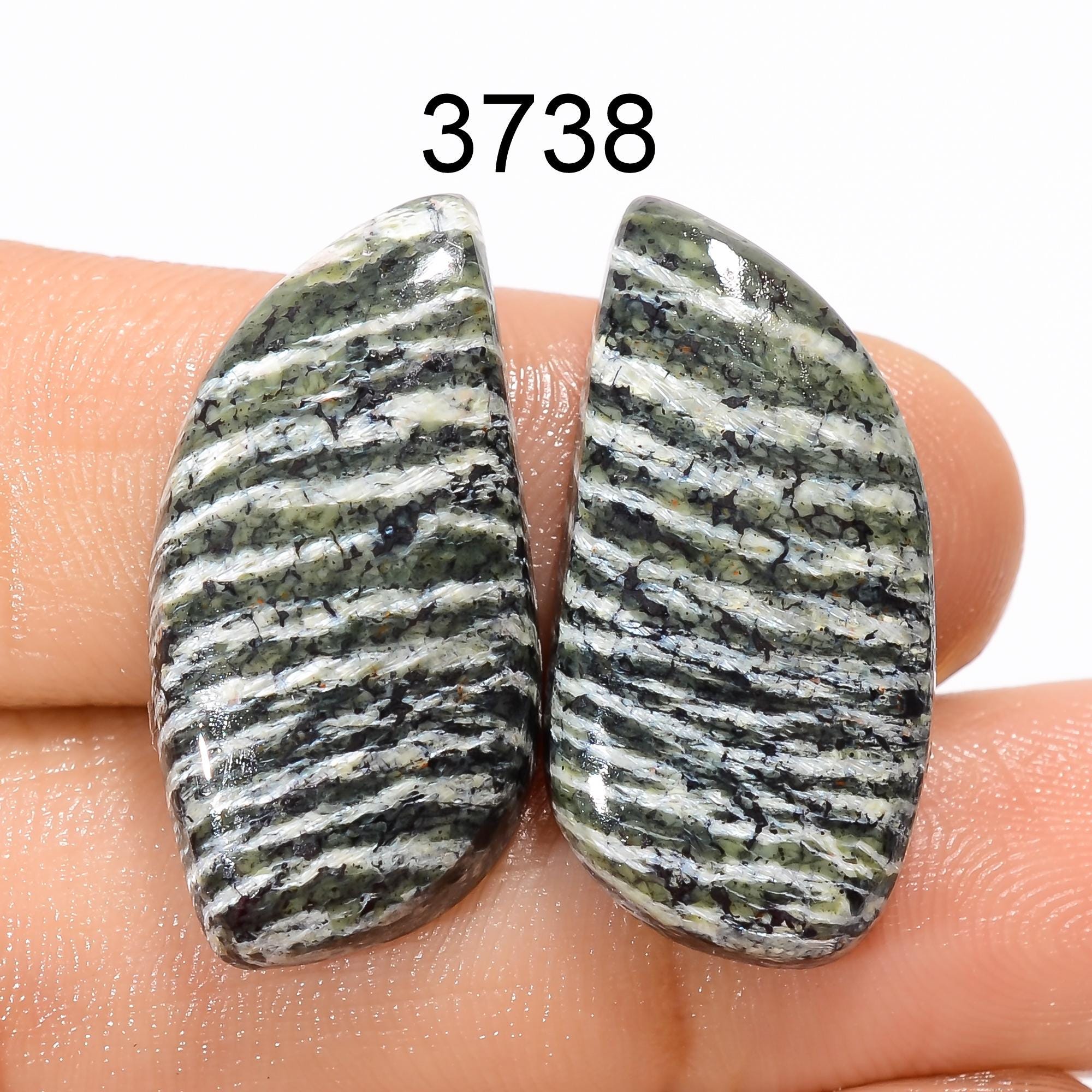 Designer Green Swiss Opal Pair Gemstone Natural Mix Shape Gemstone. - image 9