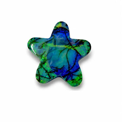 Monarch Opal Star Cabochon Gemstone for Pendant Making | Sterling Opal