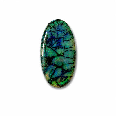 10 Ct Monarch Opal Sterling Cabochon Gemstone for Pendant Making