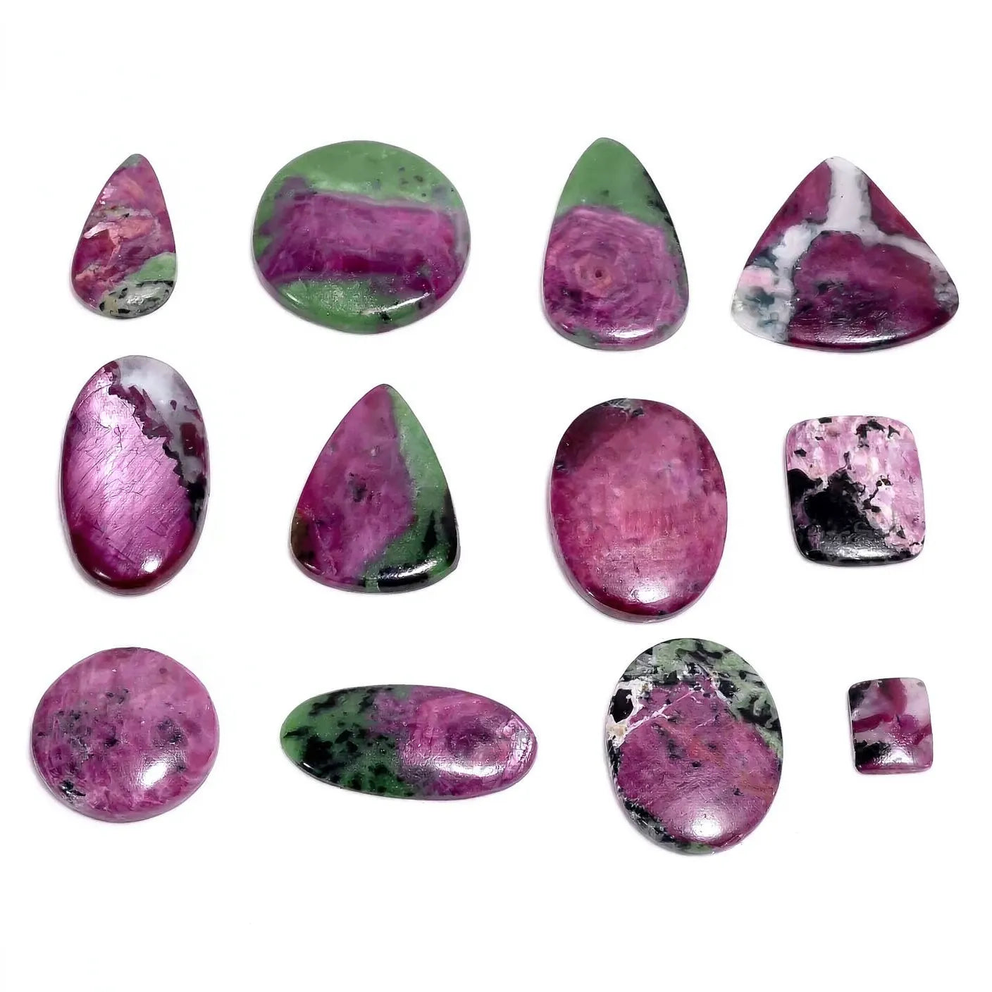 Ruby Zoisite Cabochon lot 1 to 10 pcs 